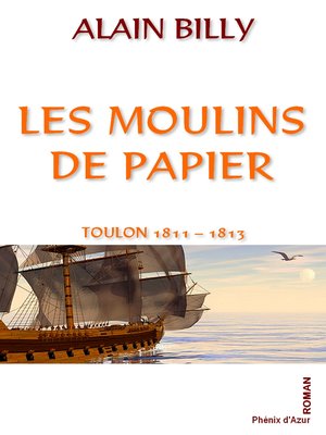 cover image of Les moulins de papier